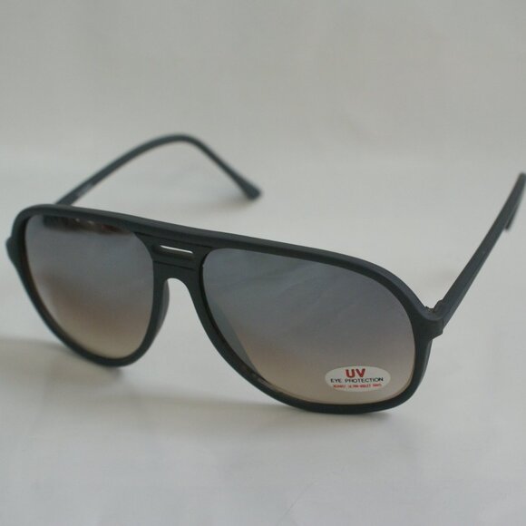 NWT TruVintage 80's Fashion Navigator Gradient lens w/silver mirror Sunglasses - Picture 10 of 12
